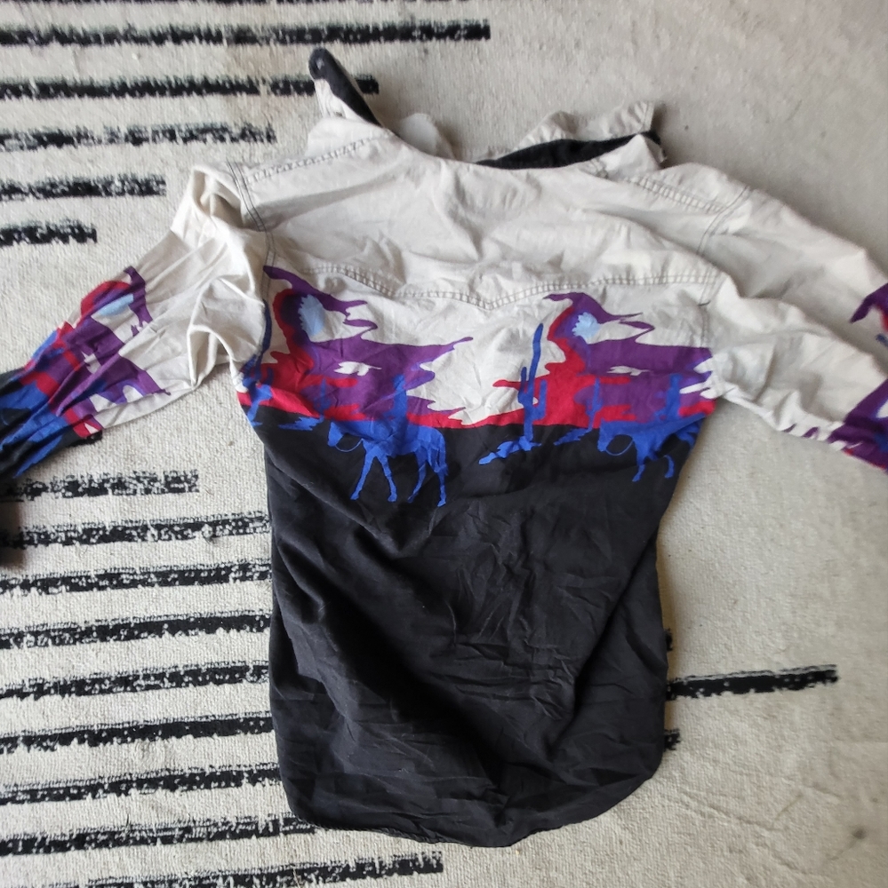 Vintage Alamosa cowboy shirt